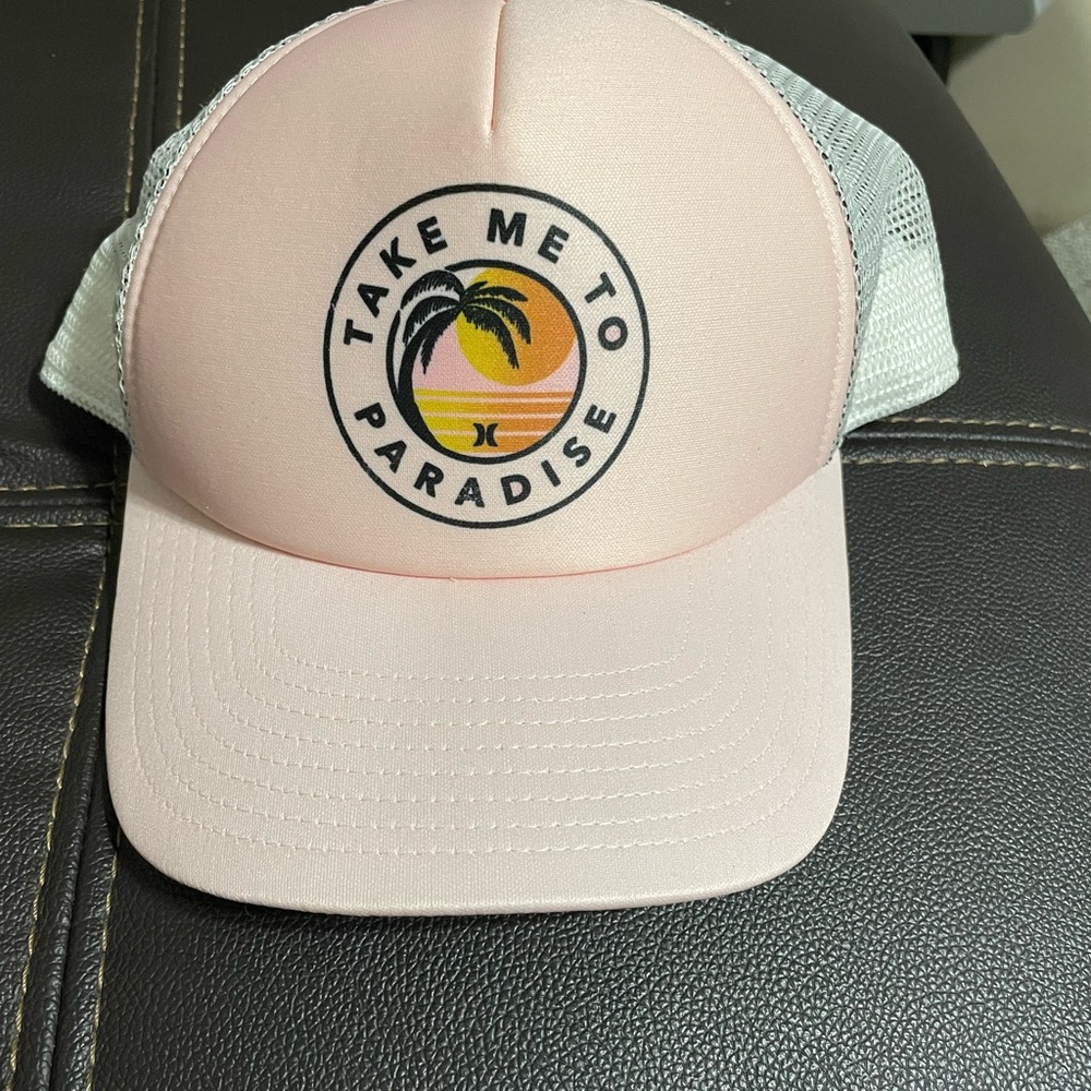 Hurley Pastel Pink Trucker‎ Hat